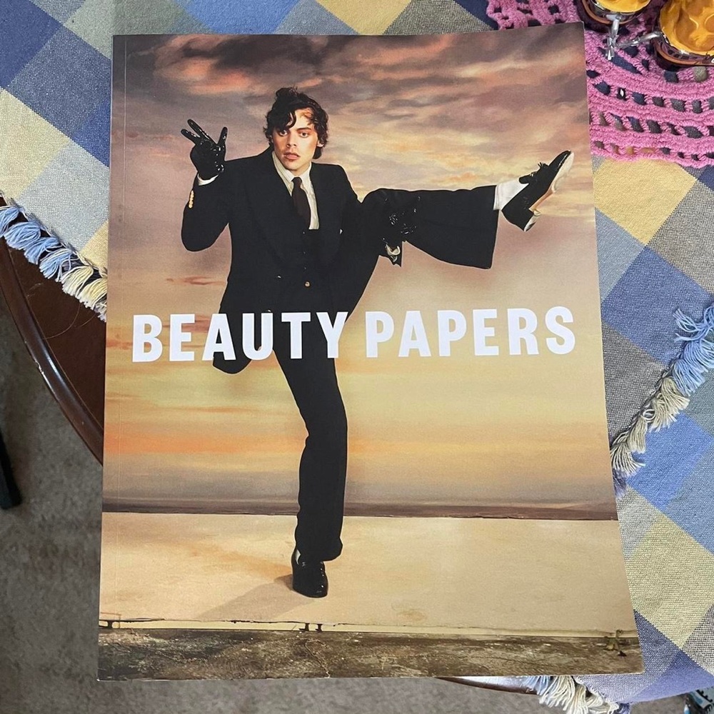 Beauty Papers Harry Styles Magazine with Double Sided Poster! ❤️‍🔥